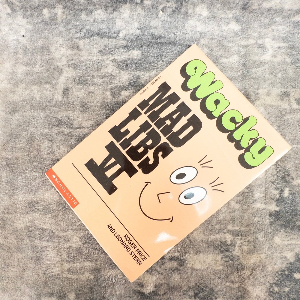 Wacky Mad Libs VI Roger Price Leonard Stern Scholastic 1991 Vintage Word Game